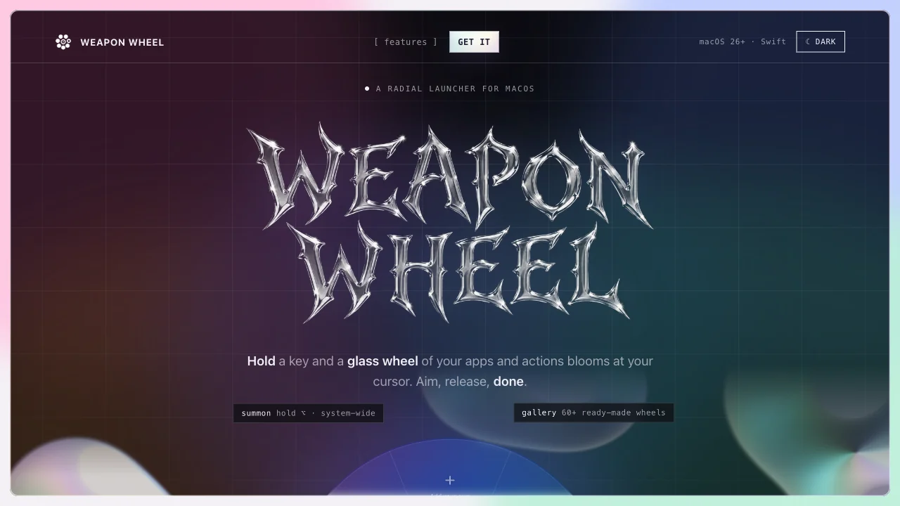 Weapon Wheel